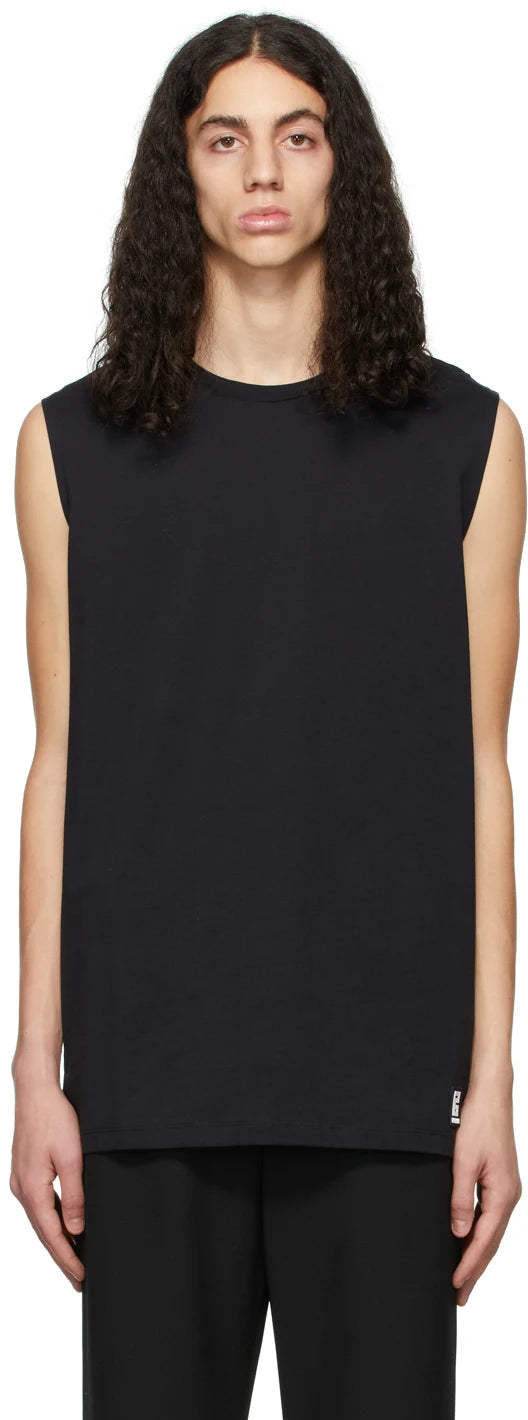 BALMAIN Black Logo T-Shirt